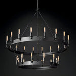 Camino Two-Tier Chandelier 38"
