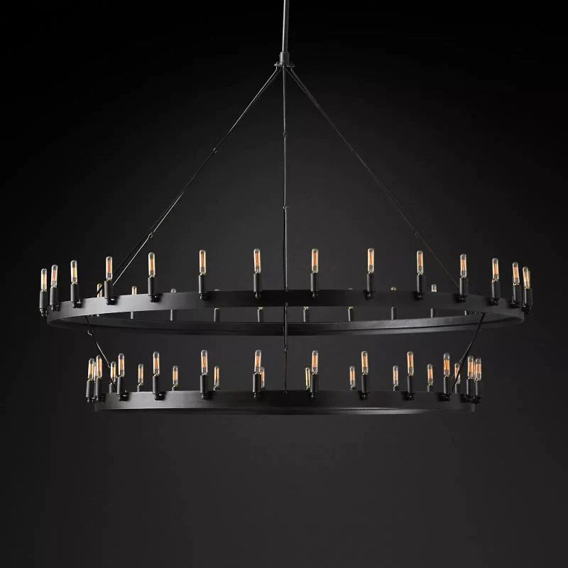 Camino Two-Tier Chandelier 63"