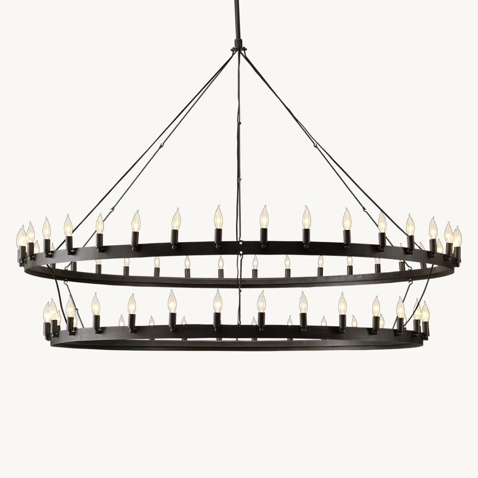 Camino Two-Tier Chandelier 71"