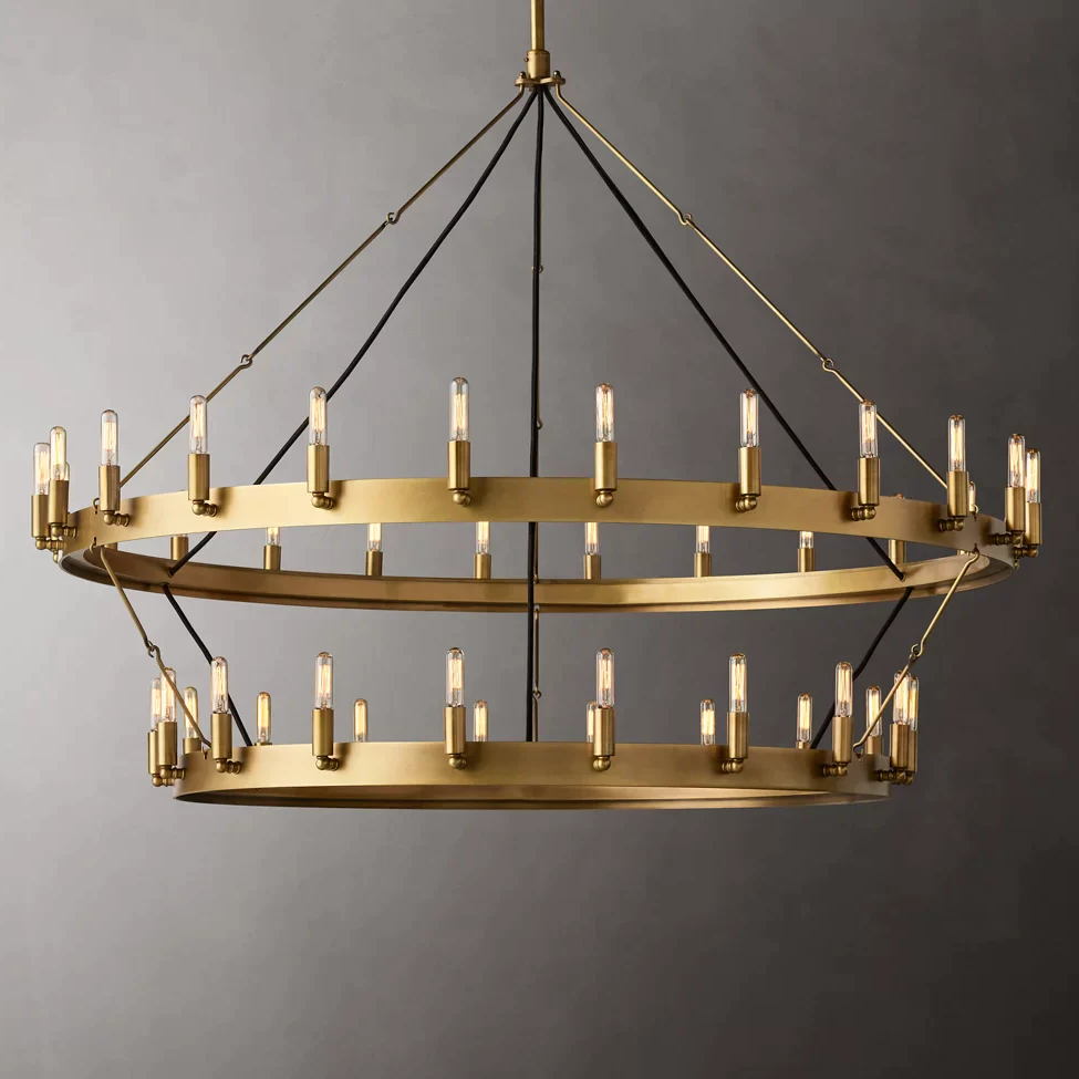 Camino Two-Tier Chandelier 63"
