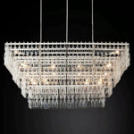 Marignan Tiered Rectangle Chandelier 72"