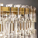 Marignan Chain Crystal Round Chandelier 36"