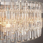 Marignan Chain Crystal Round Chandelier 36"