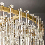 Marignan Chain Crystal Round Chandelier 48"