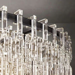 Marignan Chain Crystal Round Chandelier 60"