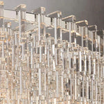 Marignan Chain Crystal Tiered Round Chandelier 60"