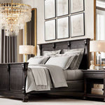 Marignan Chain Crystal Tiered Round Chandelier 36"