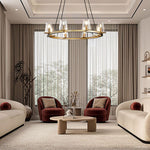 Pauillac Classic Glass Round Chandelier 60"