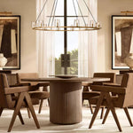 Pauillac Classic Glass Round Chandelier 36"