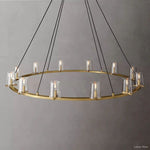 Pauillac Classic Glass Round Chandelier 60"