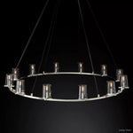 Pauillac Classic Glass Round Chandelier 60"