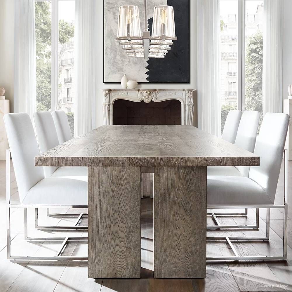 Pauillac Classic Glass Linear Chandelier 49"
