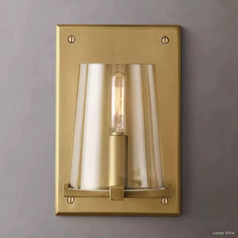 Pauillac Classic Glass Wall Sconce