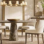 Pauillac Classic Fabric Round Chandelier 48"