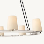 Pauillac Classic Fabric Round Chandelier 60"