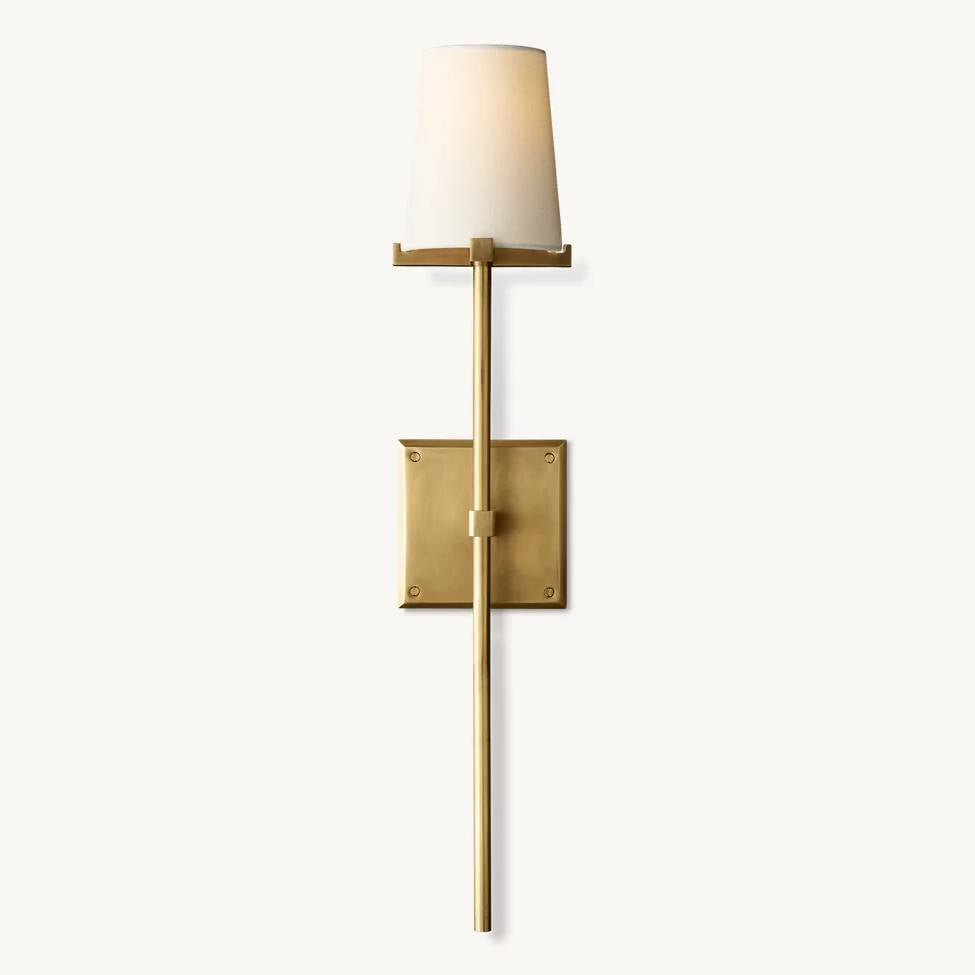 Pauillac Fabric Torch Wall Sconce