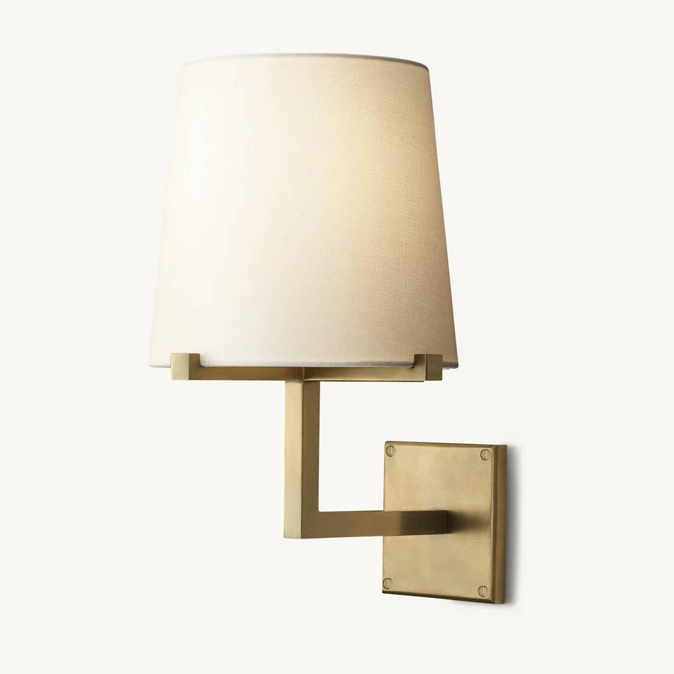 Pauillac Fabric Grand Wall Sconce