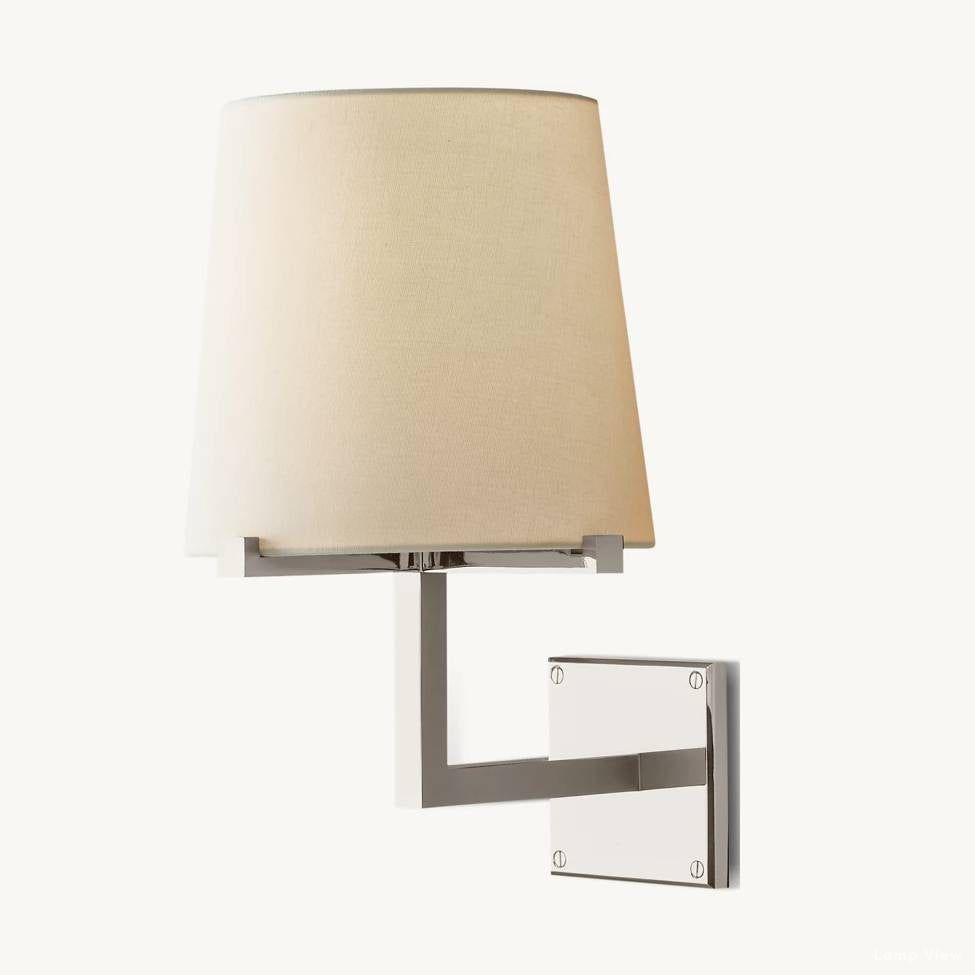 Pauillac Classic Fabric Grand Wall Sconce