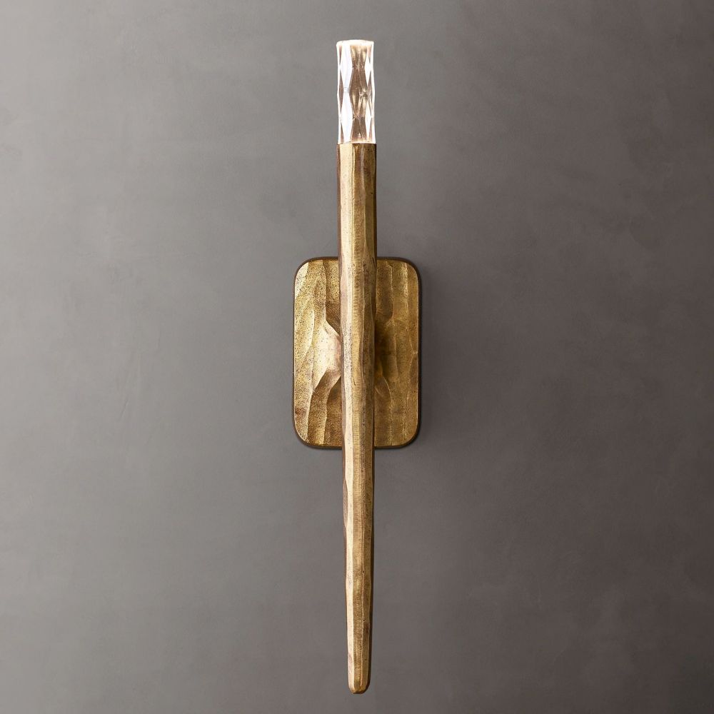 Thaddeus Forged Metal Wall Sconce