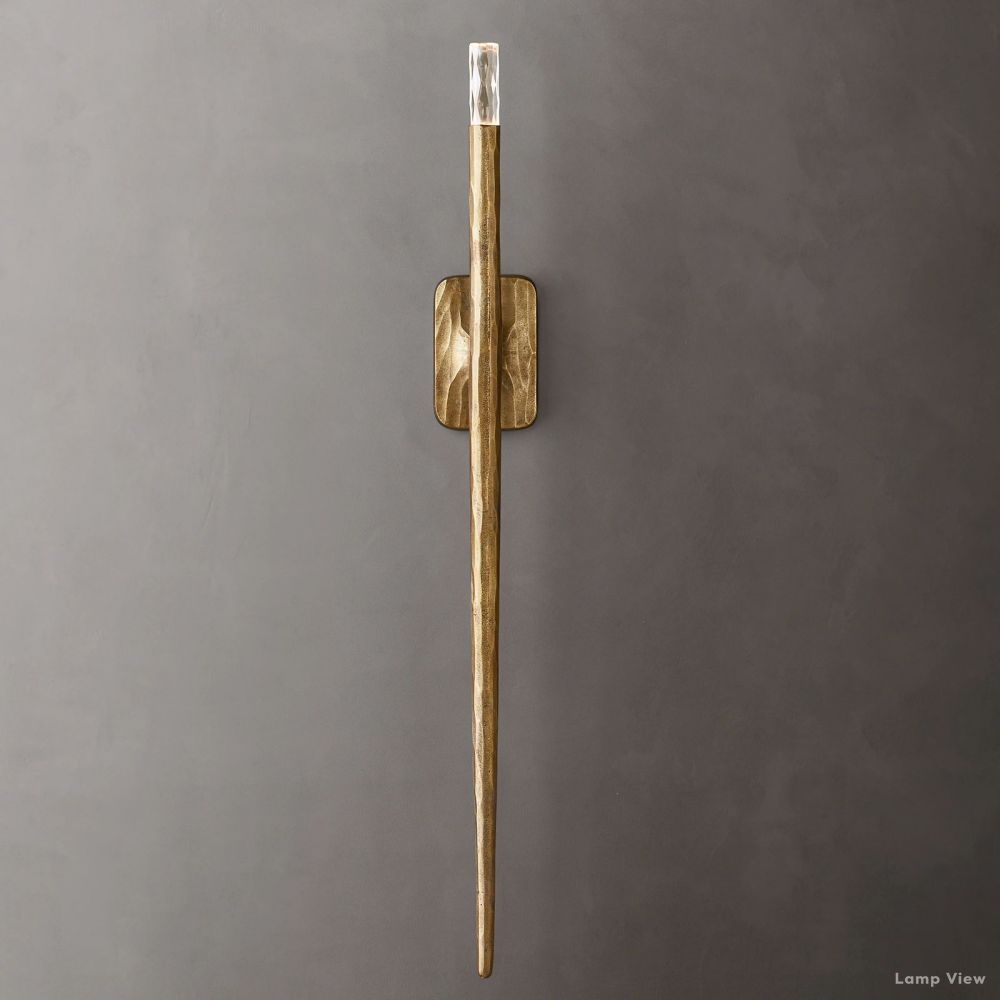 Thaddeus Forged Metal Wall Sconce