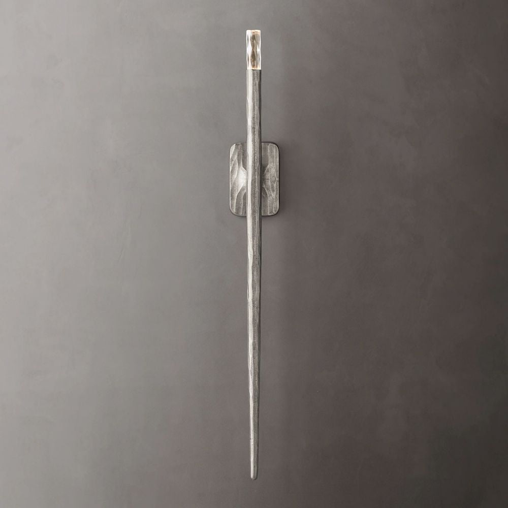 Thaddeus Forged Metal Wall Sconce