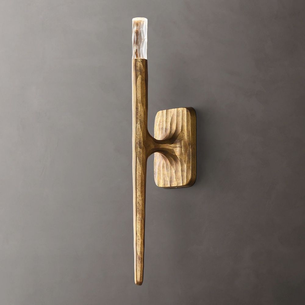 Thaddeus Forged Metal Wall Sconce