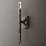 Thaddeus Forged Metal Wall Sconce