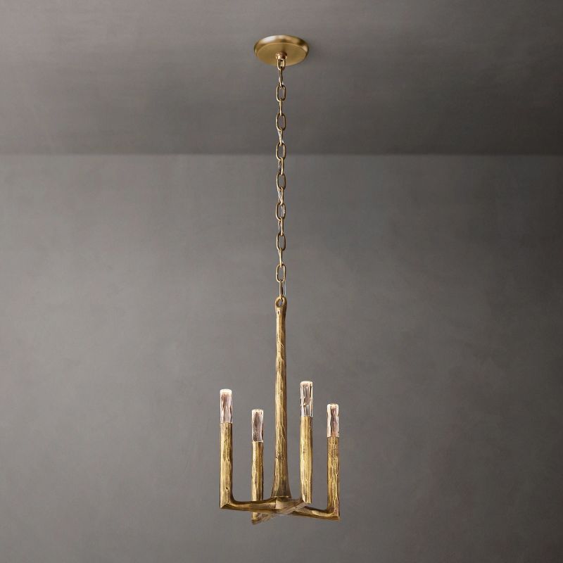 Thaddeus Forged Metal Pendant Light