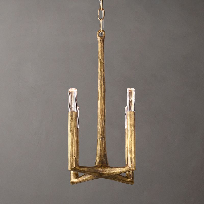 Thaddeus Forged Metal Pendant Light