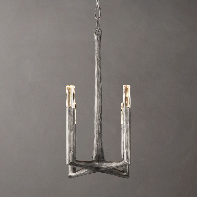 Thaddeus Forged Metal Pendant Light