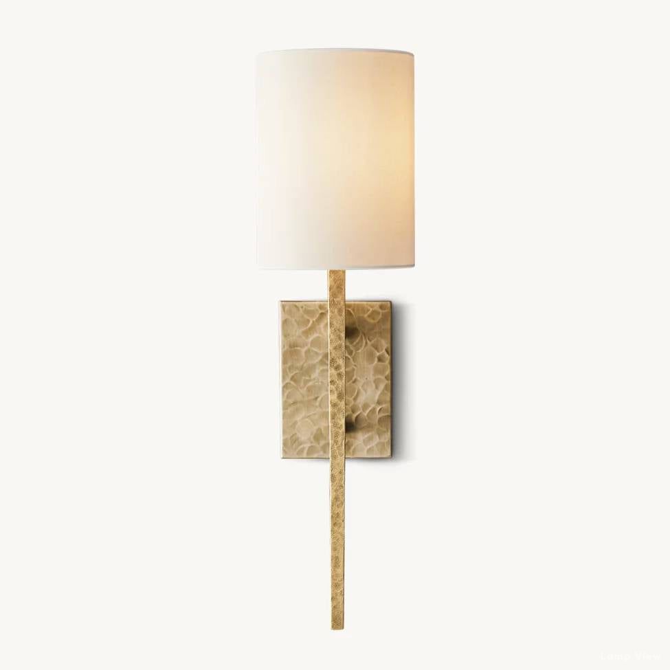 Wright Hammered Form Wall Sconce