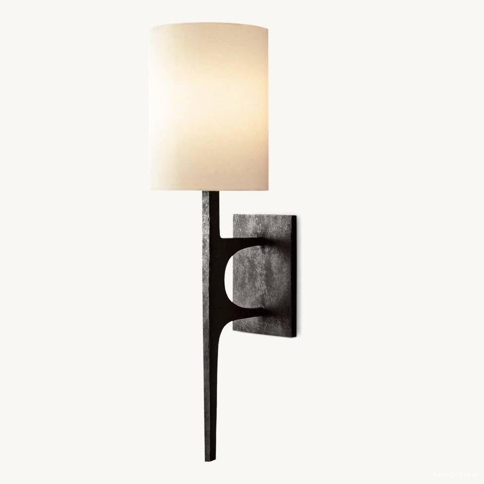 Wright Hammered Form Wall Sconce