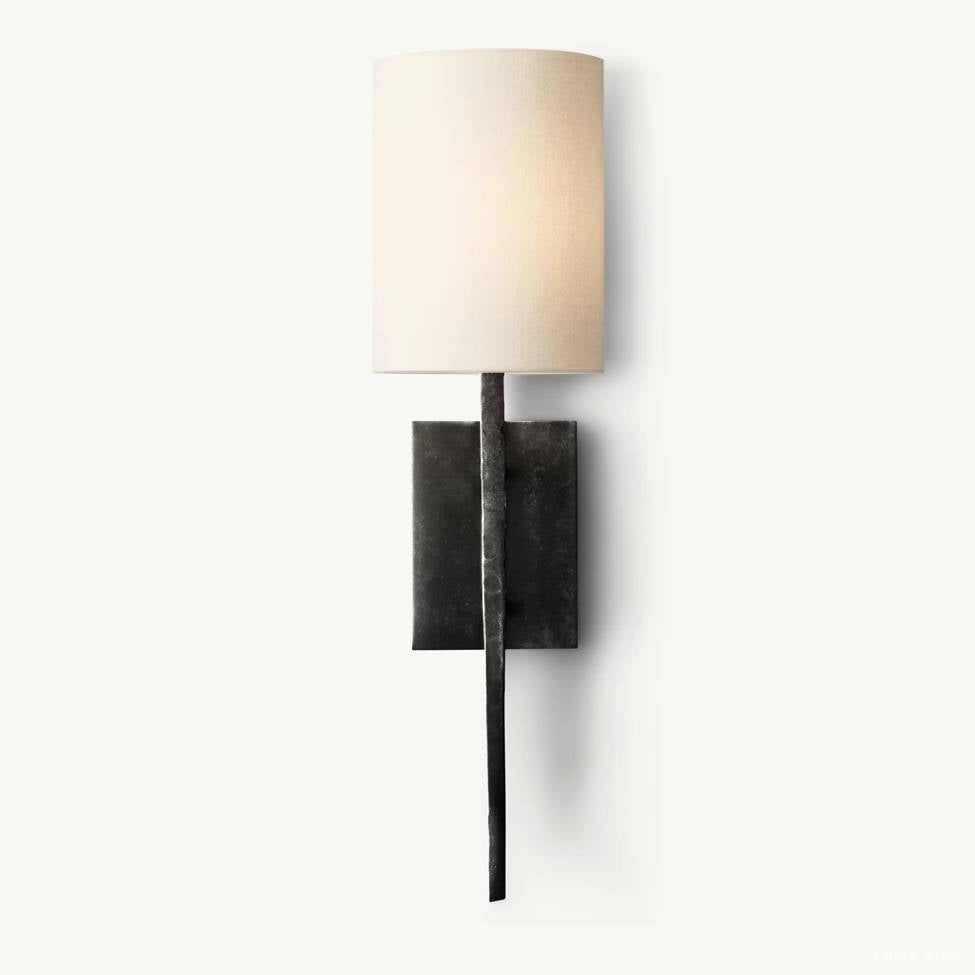 Wright Hammered Form Wall Sconce
