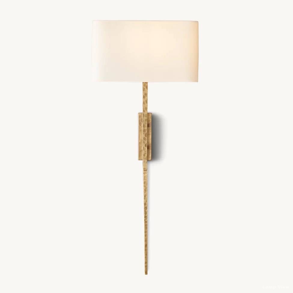 Wright Hammered Form Wall Sconce