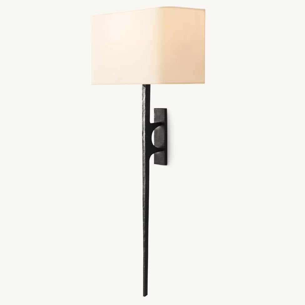 Wright Hammered Form Wall Sconce