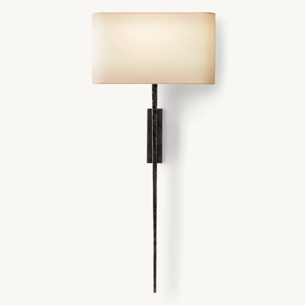 Wright Hammered Form Wall Sconce