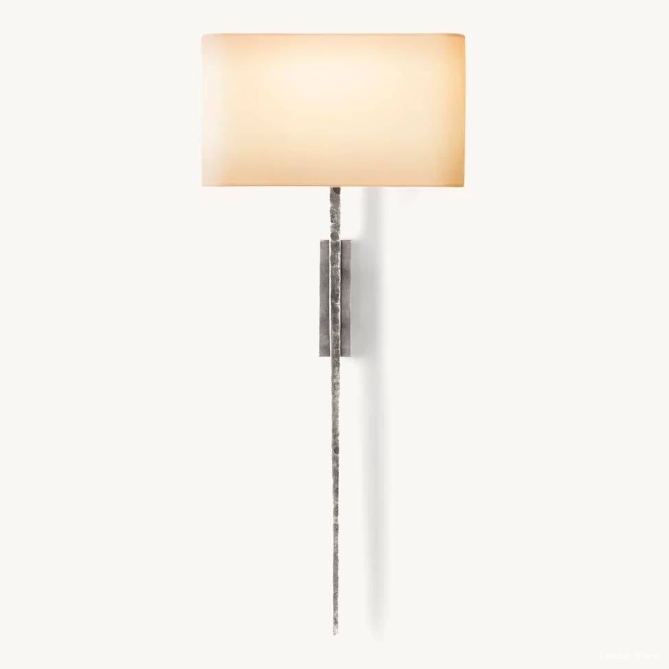 Wright Hammered Form Wall Sconce