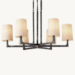 Wright Hammered Form Round Chandelier 36"