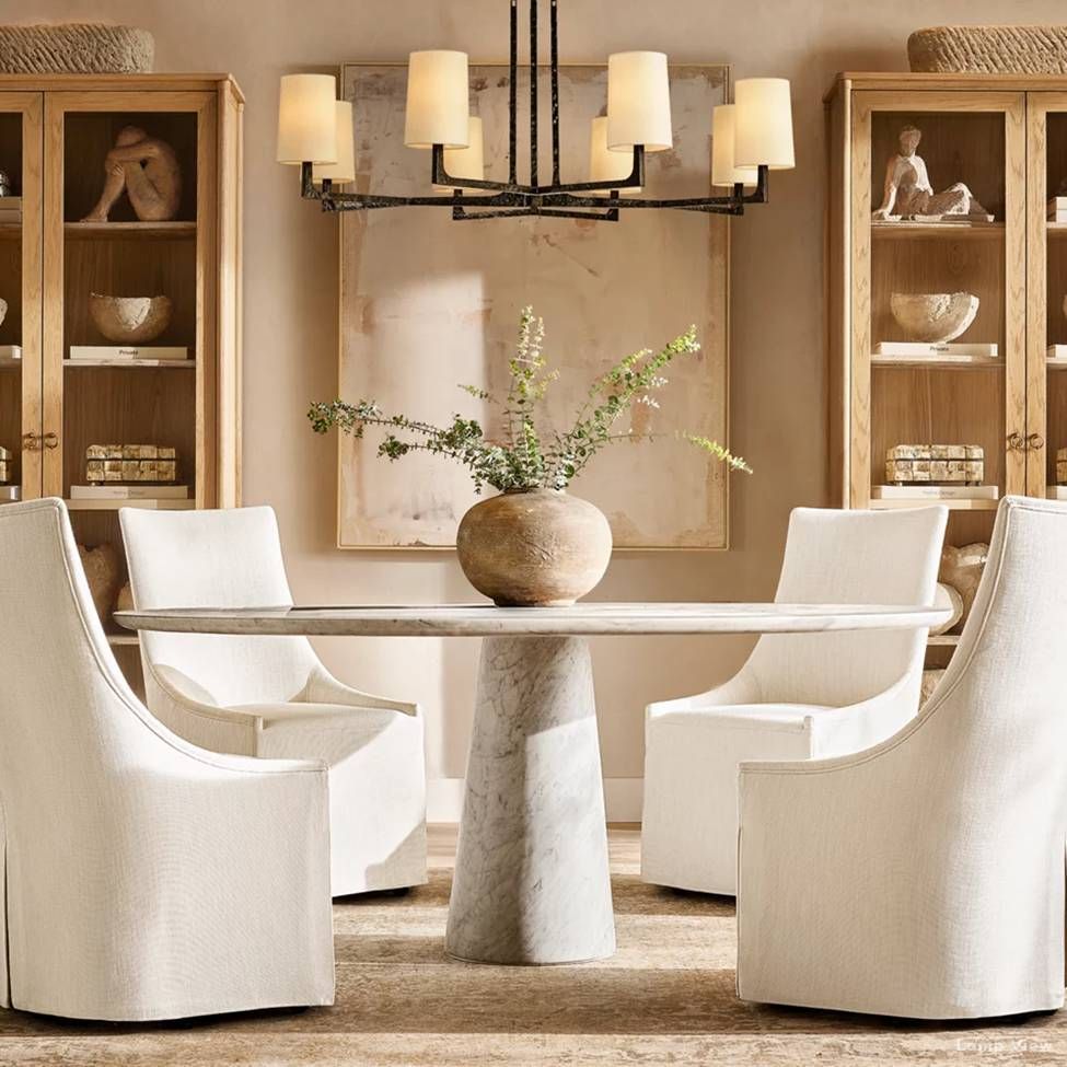 Wright Hammered Form Round Chandelier 60"