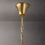 Odeon Layered Crystal Round Chandelier 32"