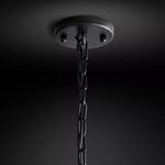 Odeon Layered Crystal Square Chandelier 22"