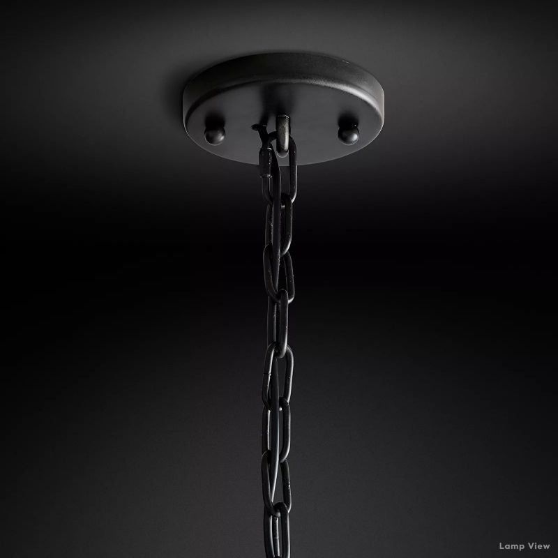 Odeon Layered Crystal Square Chandelier 34"
