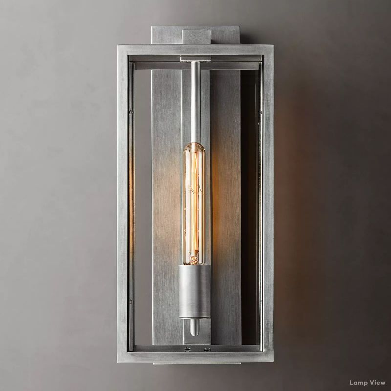 Beckman Framed Glass Wall Sconce