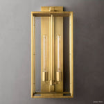 Beckman Grid Glass Wall Sconce