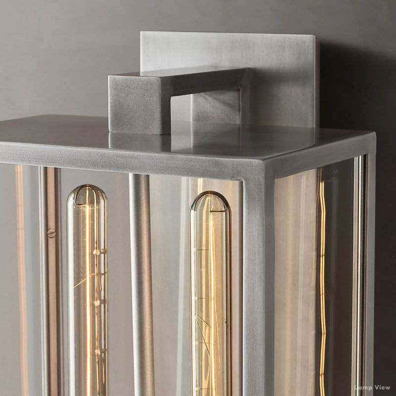 Beckman Framed Glass Wall Sconce