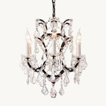 Rococo Garland Crystal Round Chandelier 18"