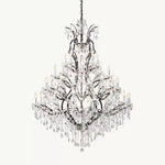 Rococo Garland Crystal Round Chandelier 60"