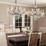 Rococo Round Chandelier 33"