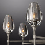 Tulip Round Chandelier 42"