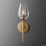 Tulip Delicate Crystal Wall Sconce